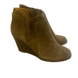 Lucky brand Yabba wedge booties